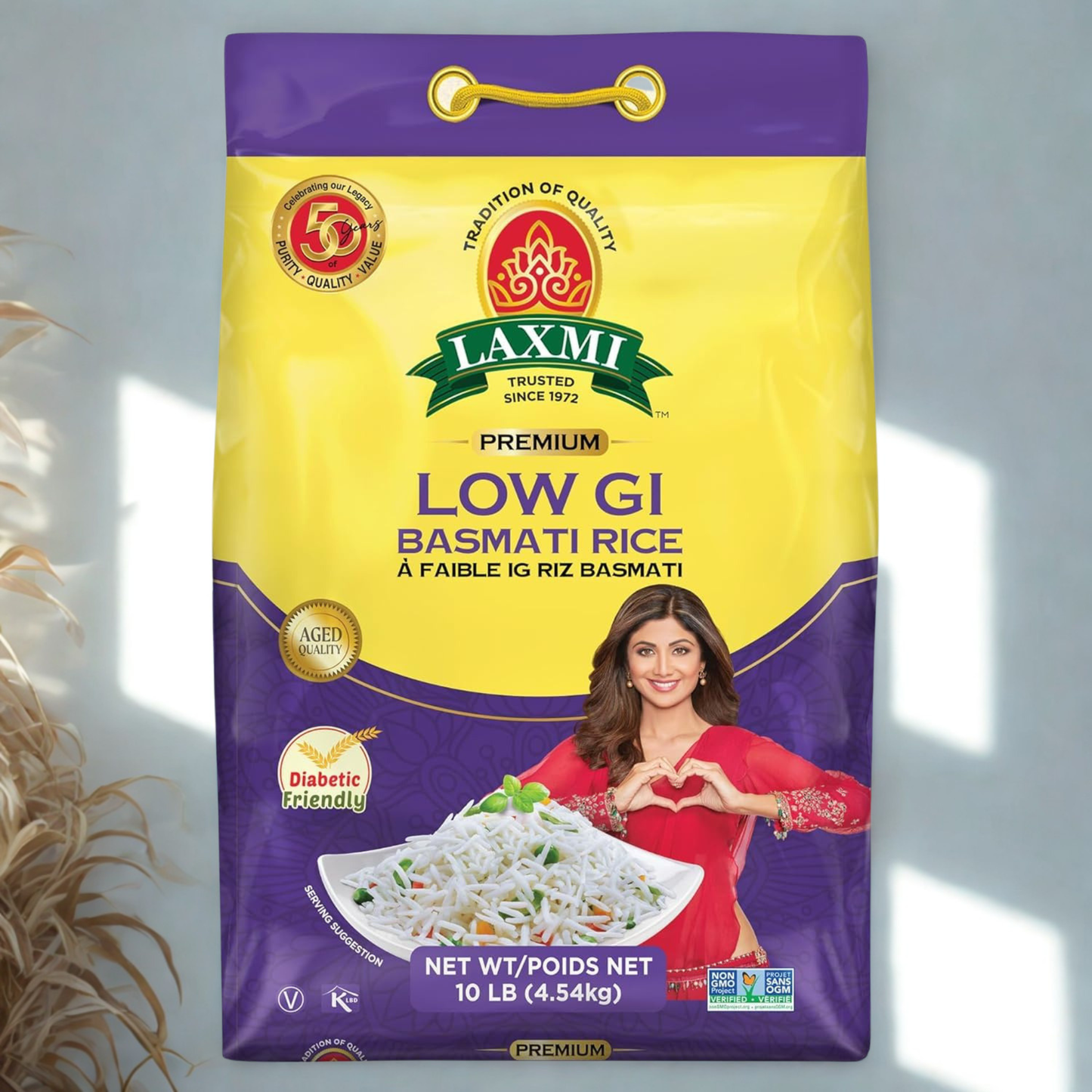 Laxmi Diabetic Basmati Rice 10 Lb.