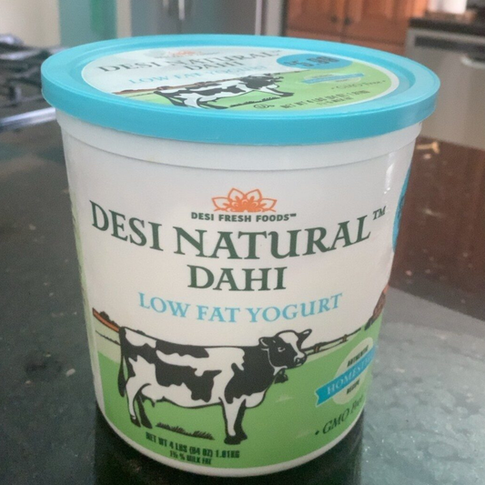 Desi Natural Dahi (Low Fat) - 4 Lb.