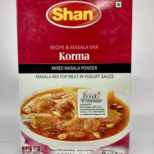 Shan Korma Masala 1.76 Oz.