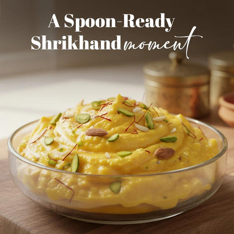 Swad Kesar Pista Shrikhand 16 Oz.