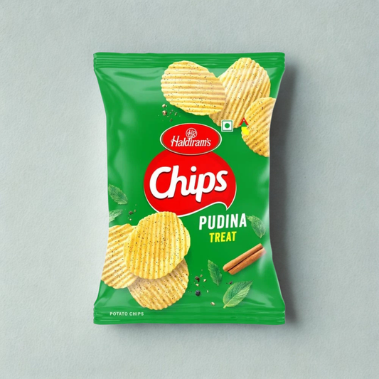 Haldiram Chips Pudina Treat 120 Gm.