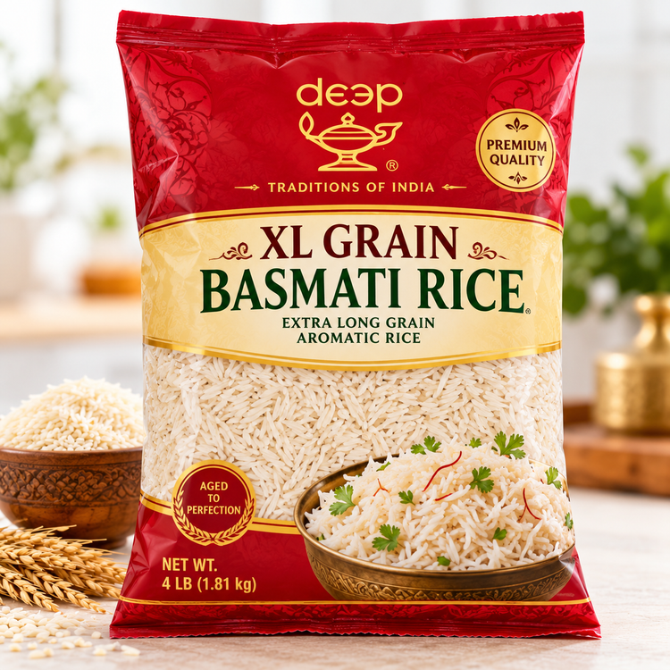 Deep XL Grain Basmati Rice - 4 Lb.