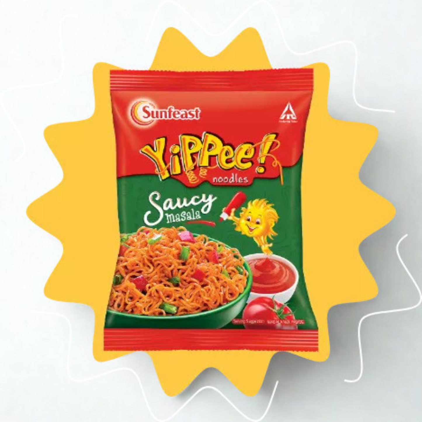 Sunfeast Yippee Saucy Masala Noodles 540 Gm.
