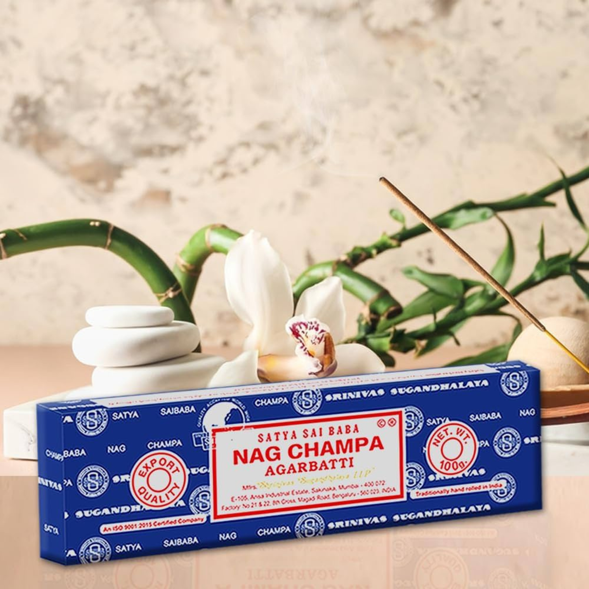 Satya Sai Nag Champa Incense (Full Box)
