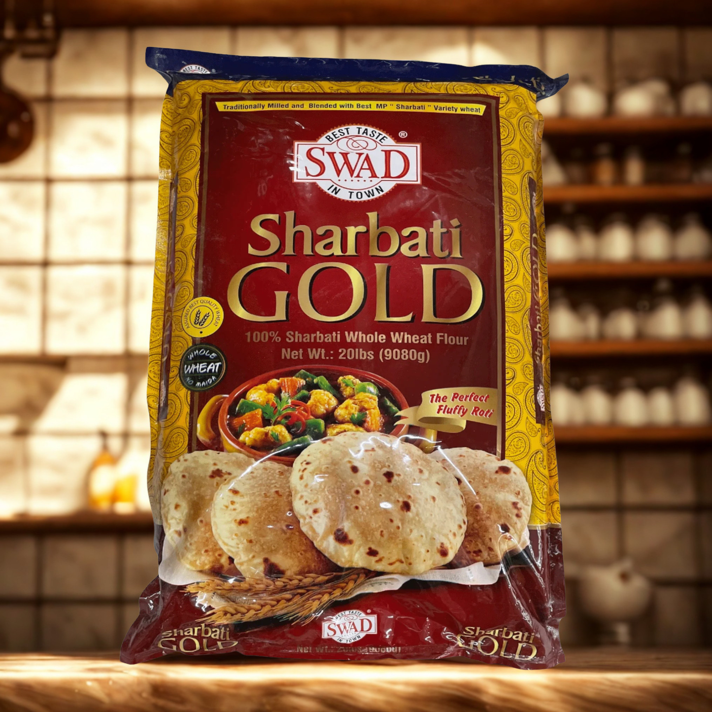 Swad Sharbati Gold Atta 20 Lb.