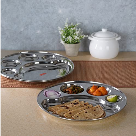 Dinner Plate (5 Compartment)