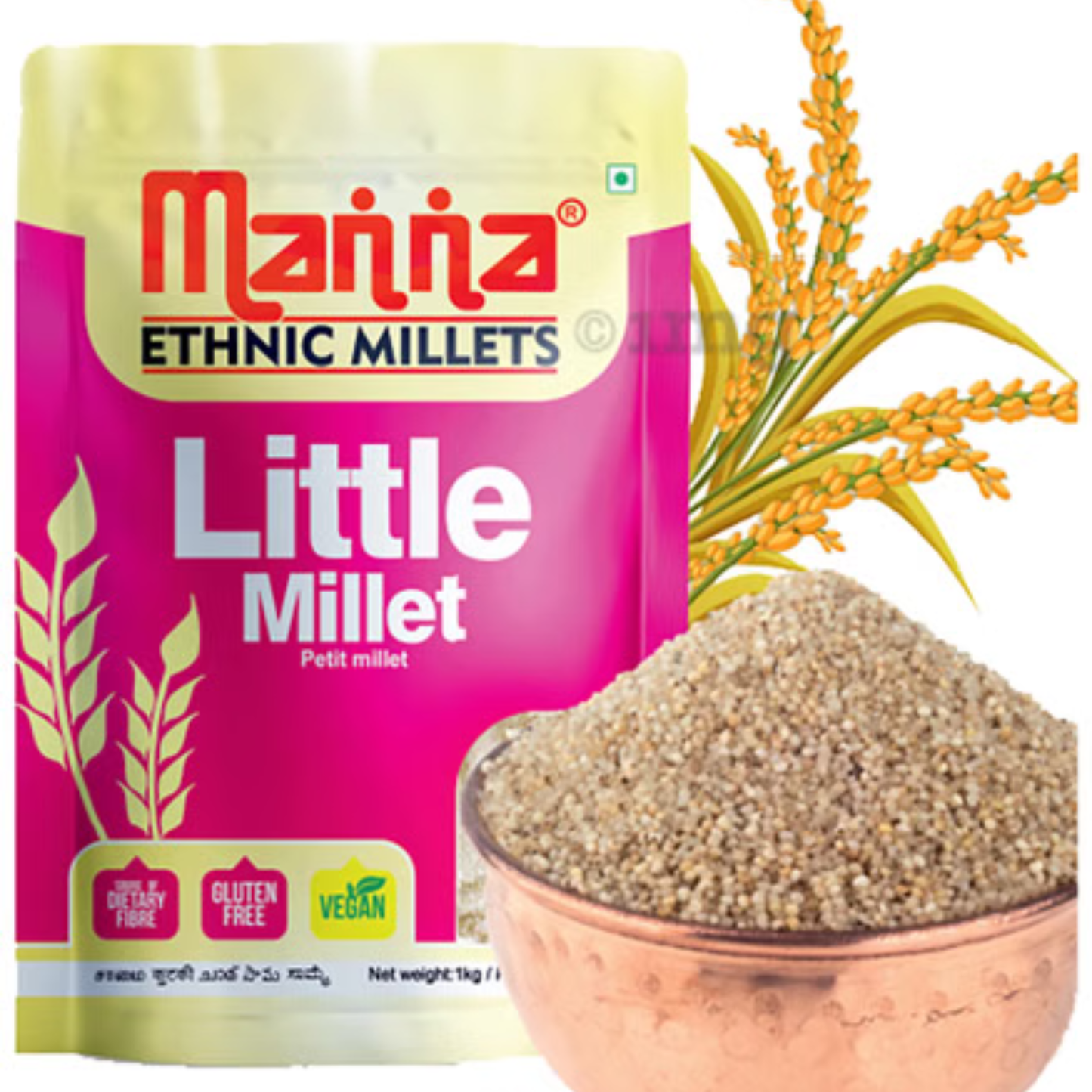 Manna Little Millet 2.2 Lb