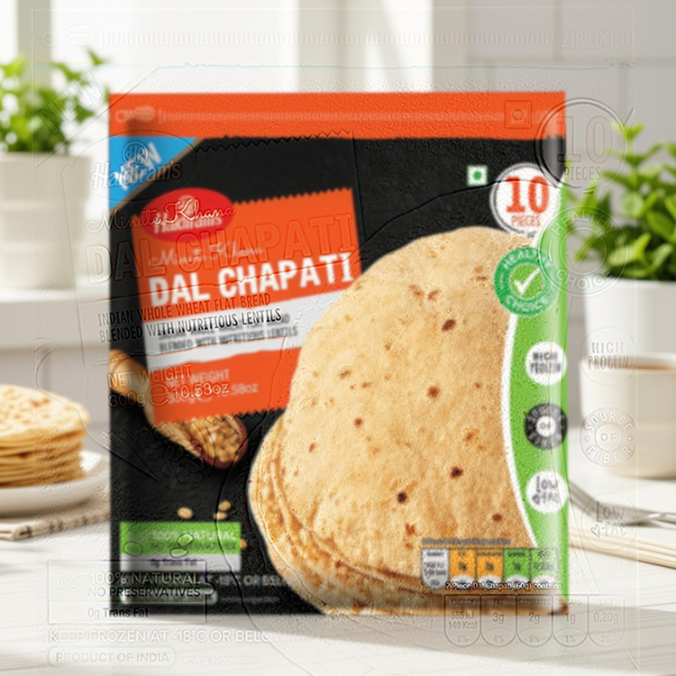 Haldiram's Dal Chapati 12 Pc.