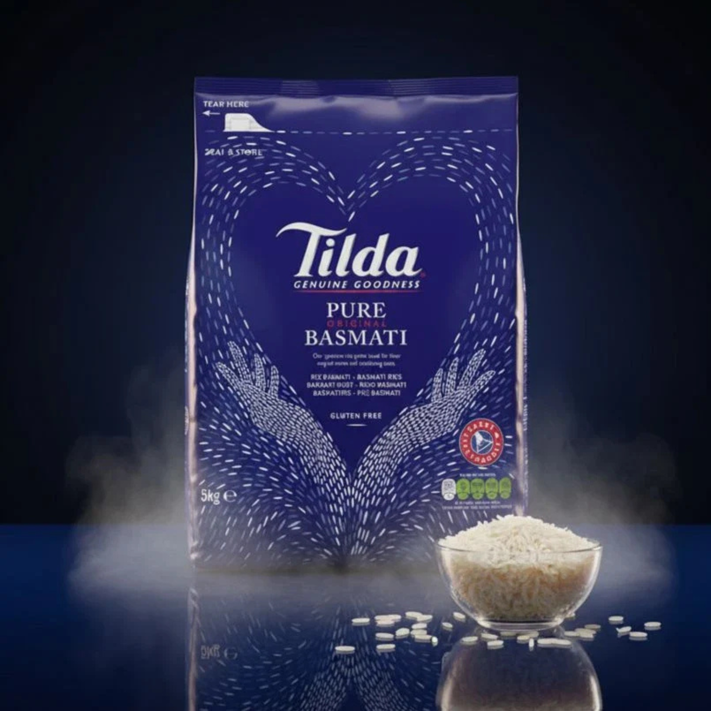 Tilda Pure Basmati Rice 4 Lb