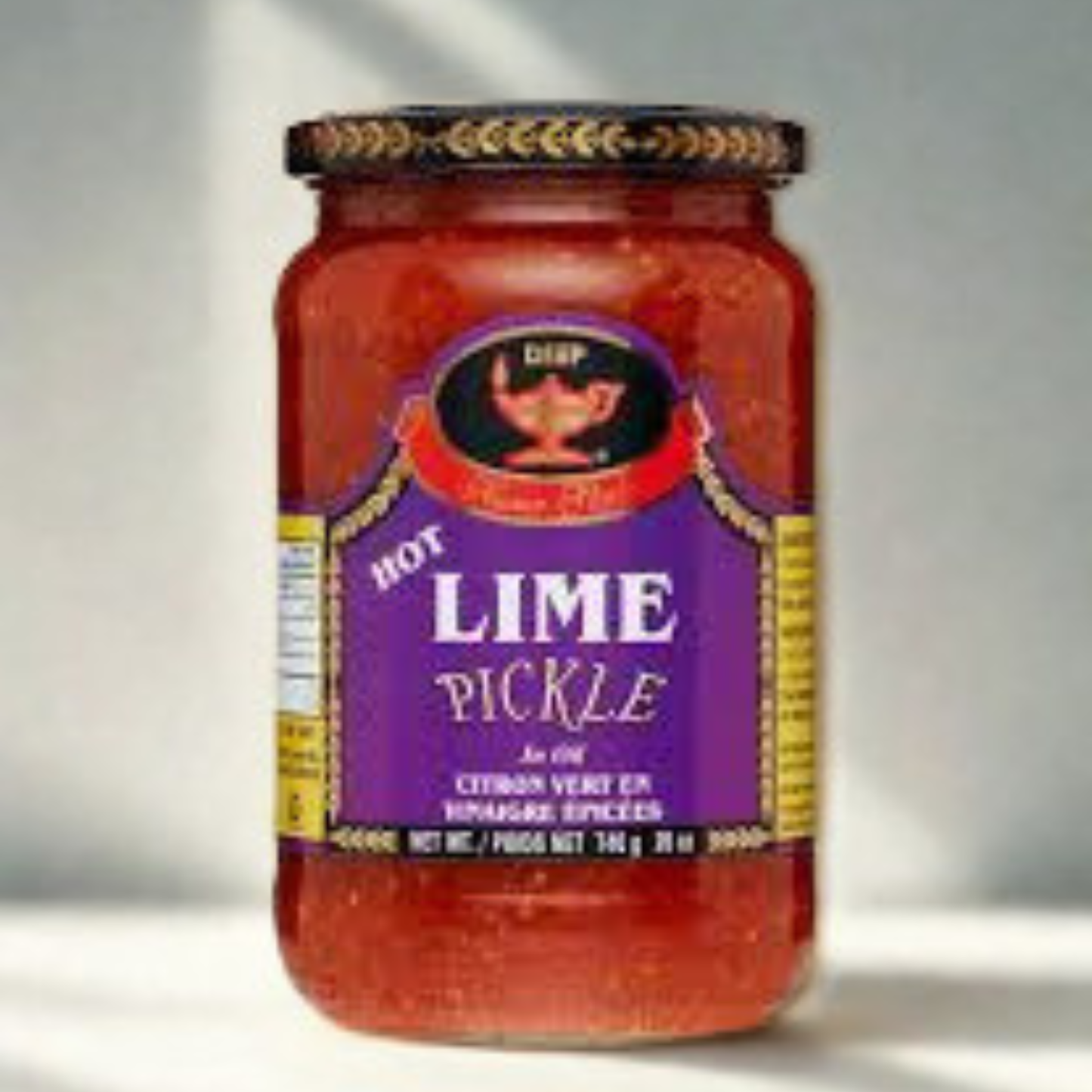 Deep Hot Lime Pickle 26 Oz.