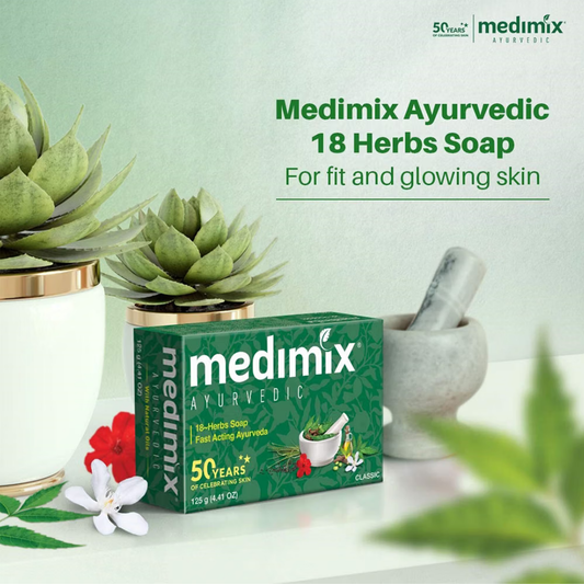Medimix 18 Herbs Soap 125 Gm.