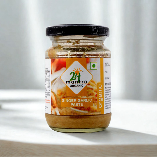 24 Mantra Organic Garlic Paste 10 Oz