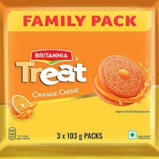 Britannia Treat Orange (Family Pack)