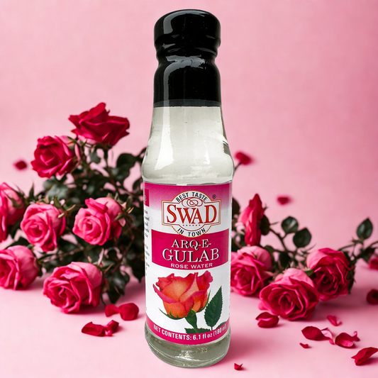 Swad Rose Water 6.4 Oz.