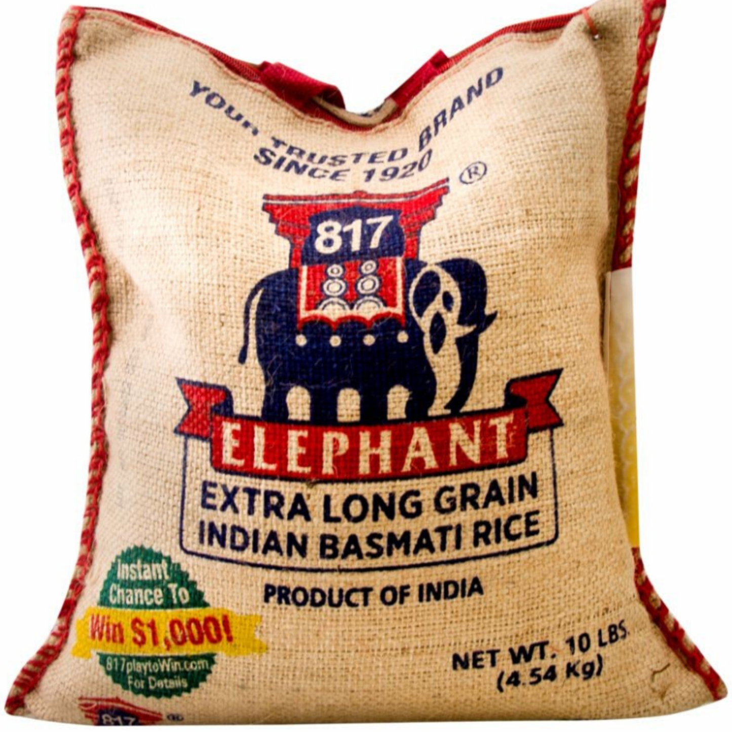 Elephant Aged Basmati Rice 10 Lb.