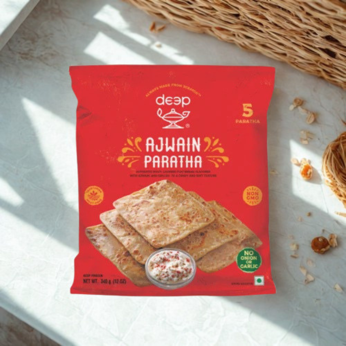 Deep Ajwain Paratha - 12 Oz.