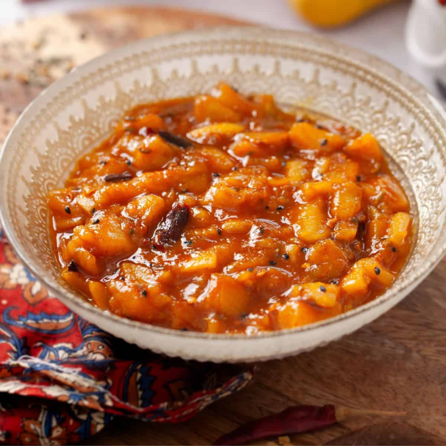 Deep Hot Mango Chutney 10.5 Oz