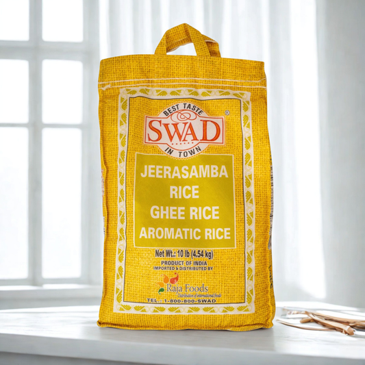 Swad Seeraga Samba Rice 10 Lb.