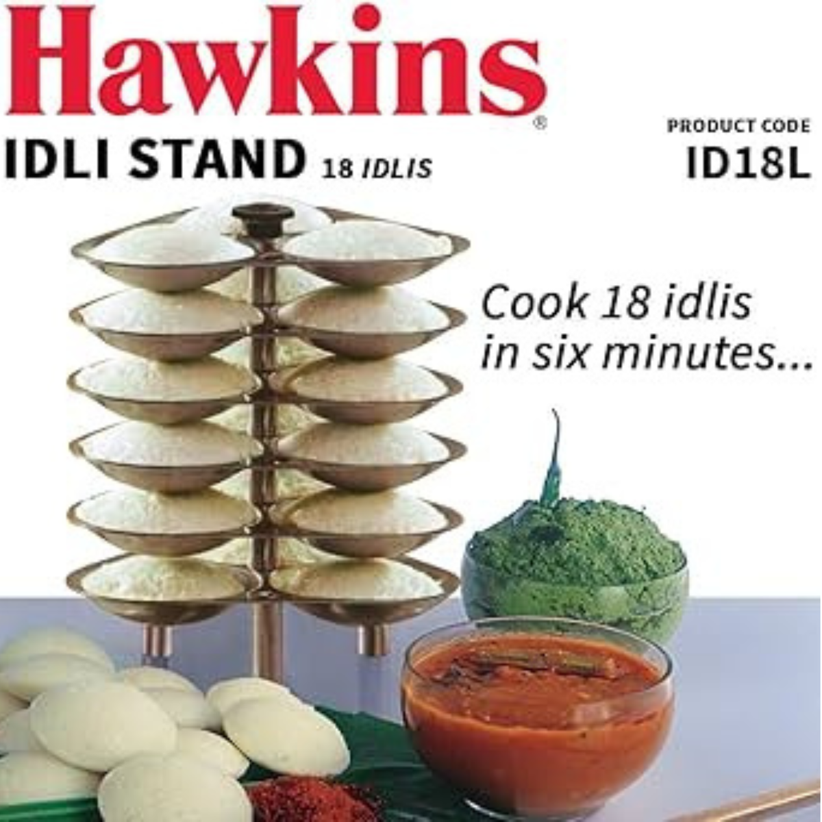 Hawkins 18 Idli Stand 6.5 Liter