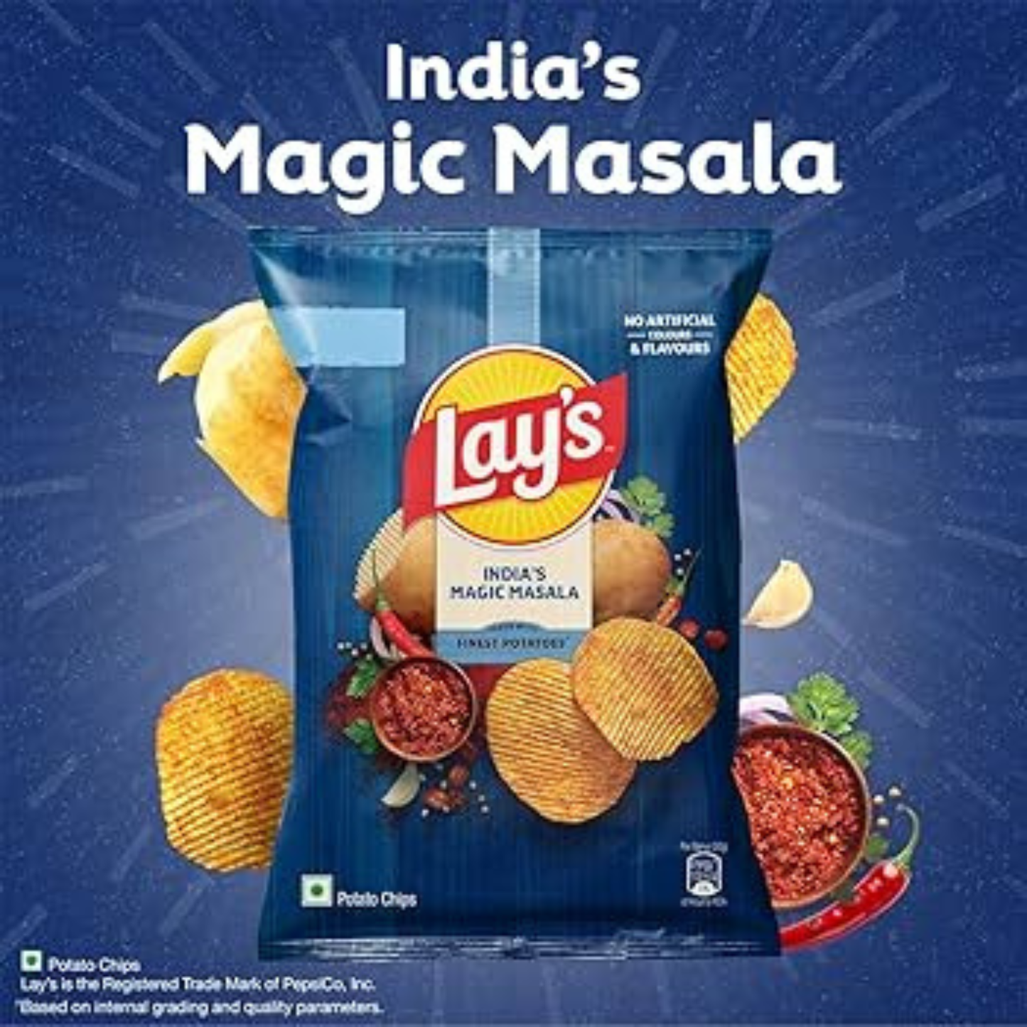 Lays Magic Masala 52 Gm.