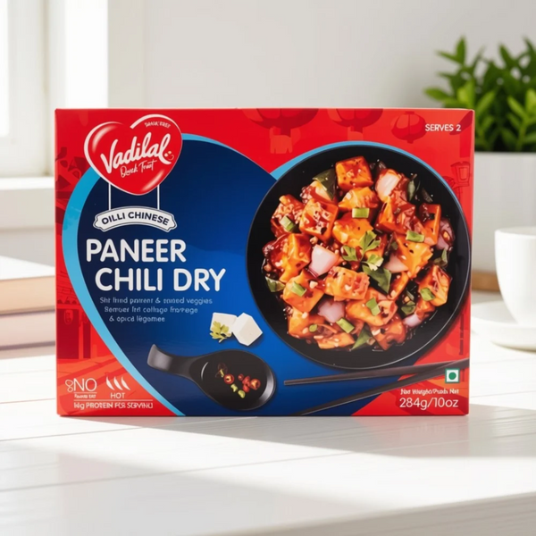 Vadilal Paneer Chilli (Dry) 284 Gm.
