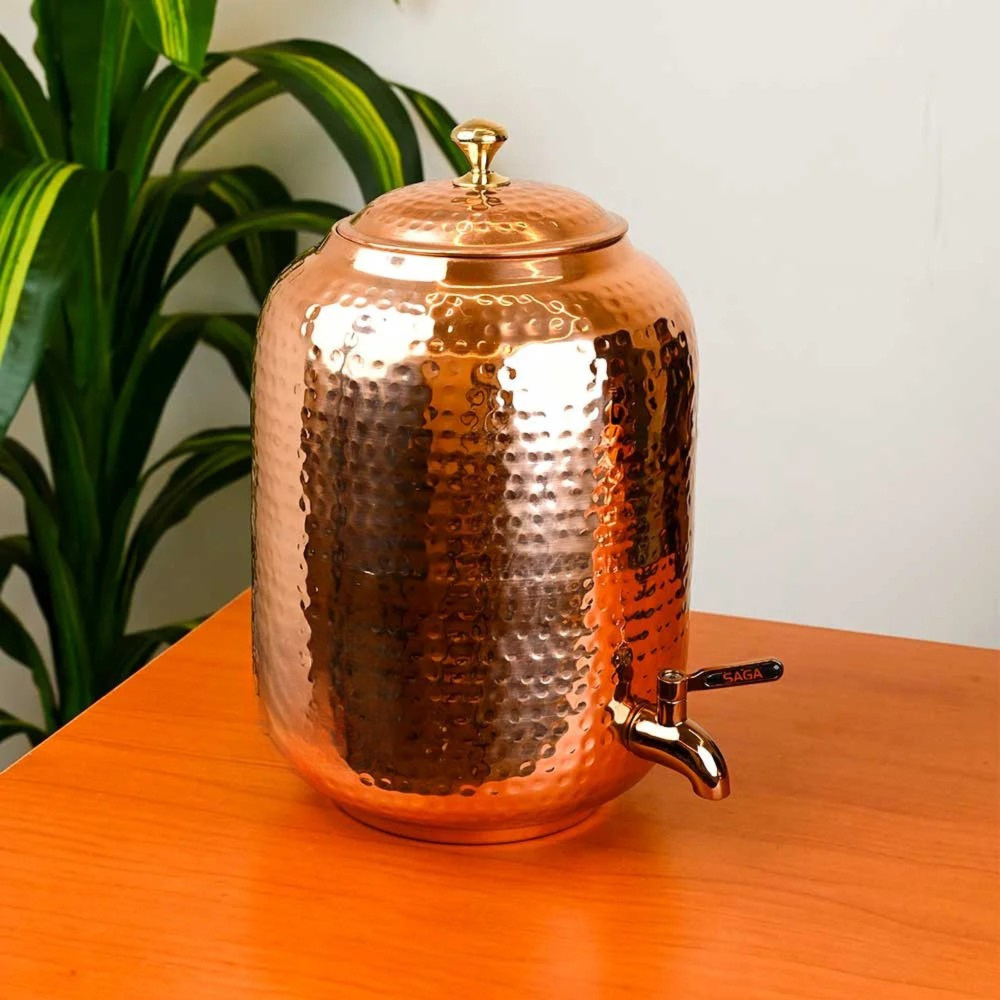 Saga Copper Water Tanki (Designer) 4 Liter