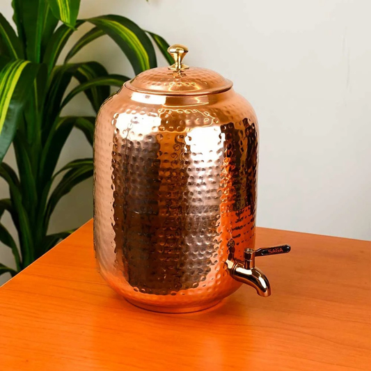 Saga Copper Water Tanki (Designer) 4 Liter