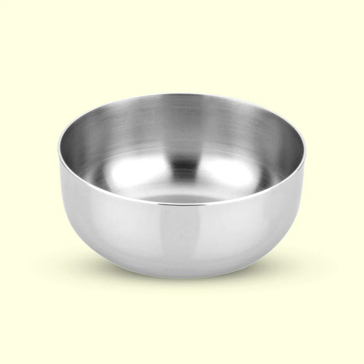 Silver Queen Apple Katori (Stainless Steel) - Medium