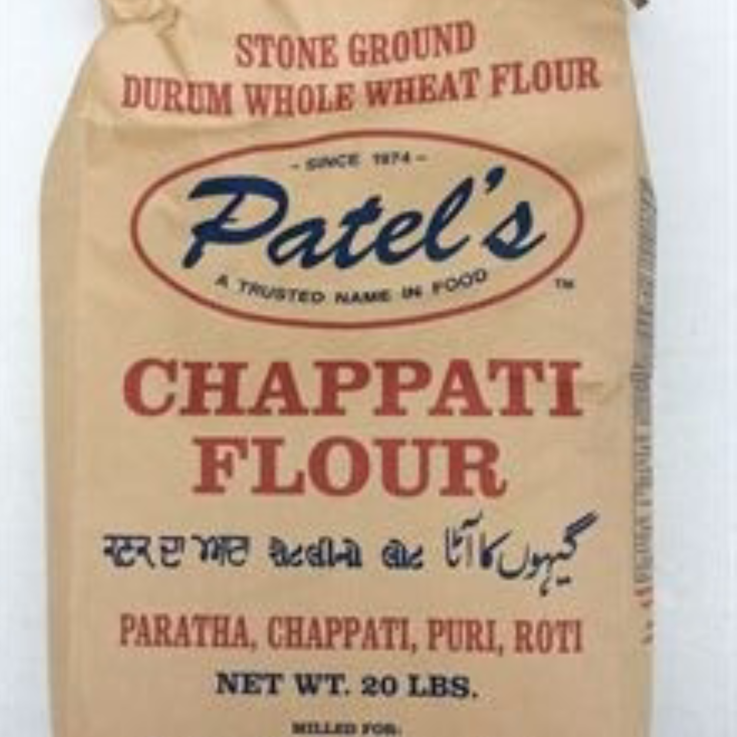 Patel Chapati Flour 20 Lb.