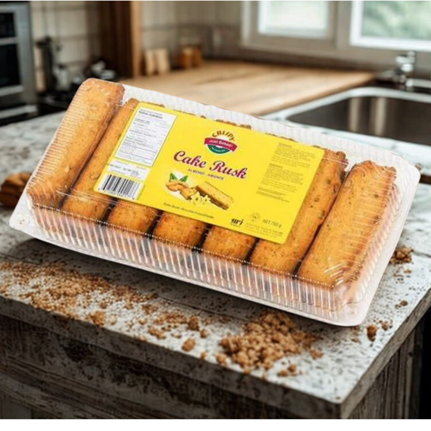 Crispy TWI Cake Rusk 350 Gm.