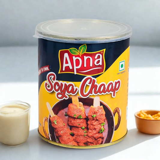 Apna Dry Soya Chap (Plain) 300 gm.