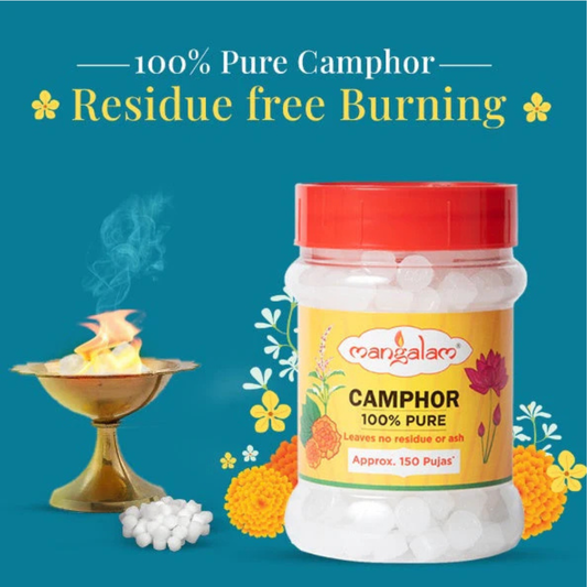 Manglam Pure Camphor - 100 Gm.