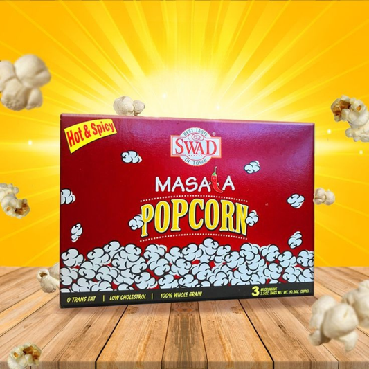 Swad Masala Popcorn Micro 297 Gm.