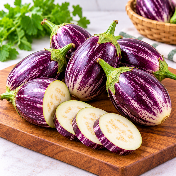 Indian Eggplant 1 Lb.