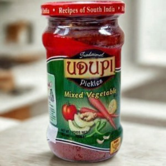 Udupi Mixed Veg Pickle 10.5 Oz.