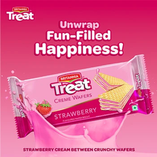 Britannia Treat Strawberry (Family Pack)