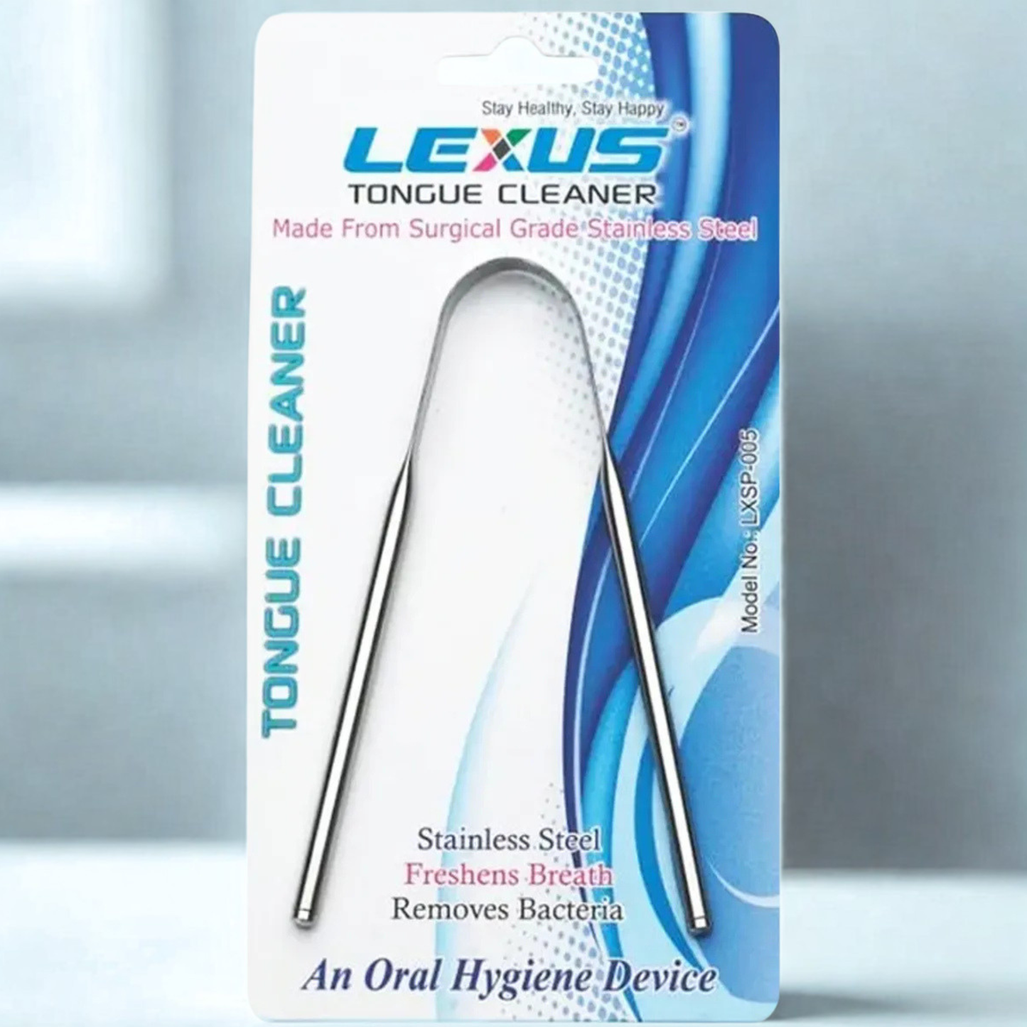 Lexus/LXSP-005 S.S Tongue Cleaner 10 Pc.