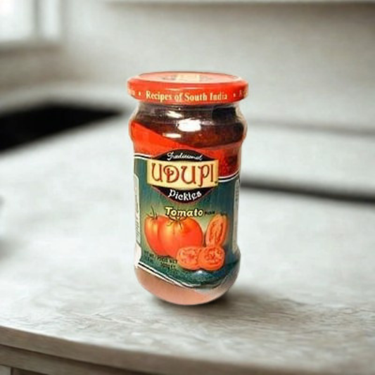 Udupi Tomato Pickle (Without Garlic) - 10 Oz.