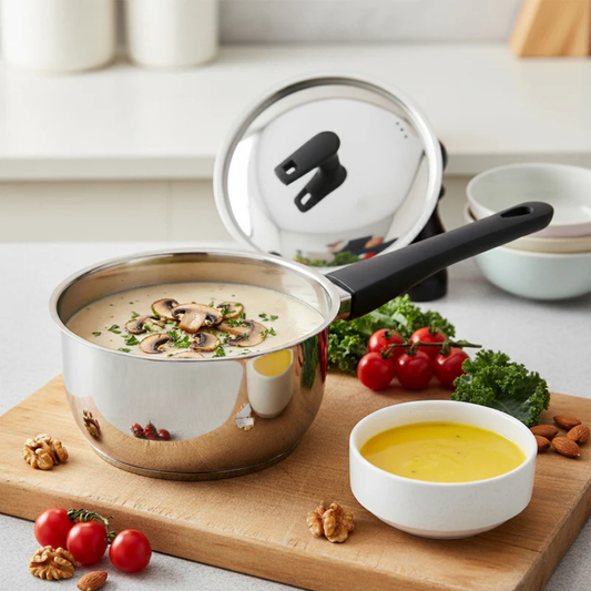 Saucepan Stainless Steel (Large)