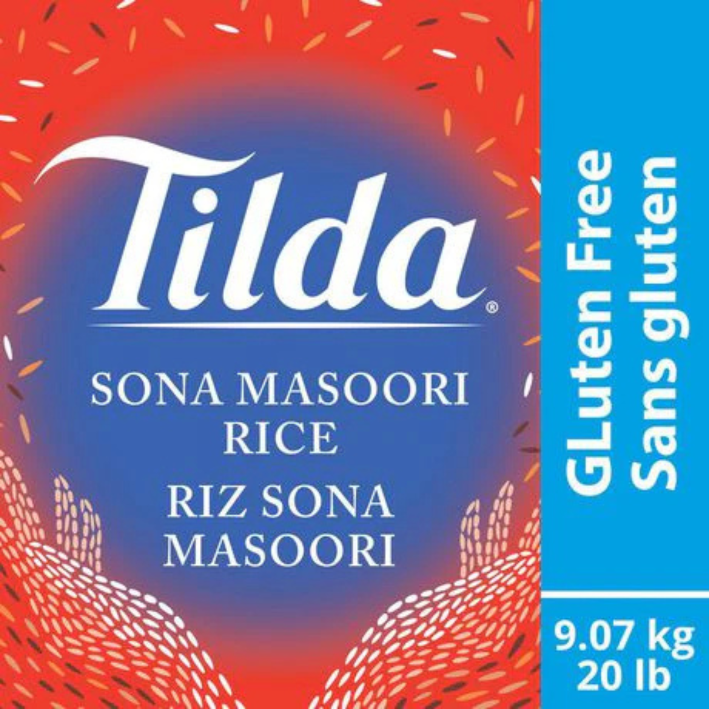Tilda Sona Masuri Rice 20 Lb.