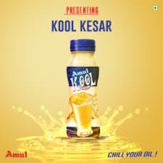 Amul Kool Kesar Drink 180 Ml.
