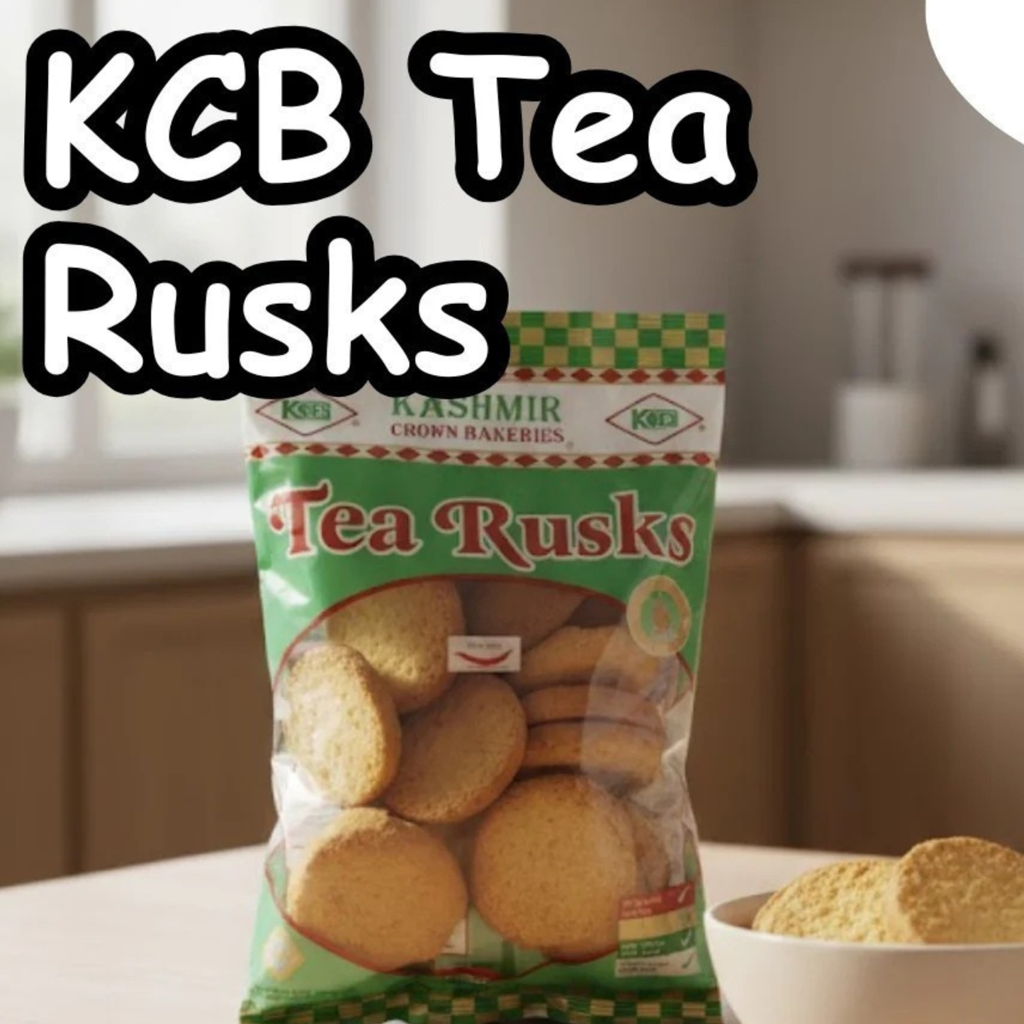 KCB Crunchy Tea Rusk 170 Gm.