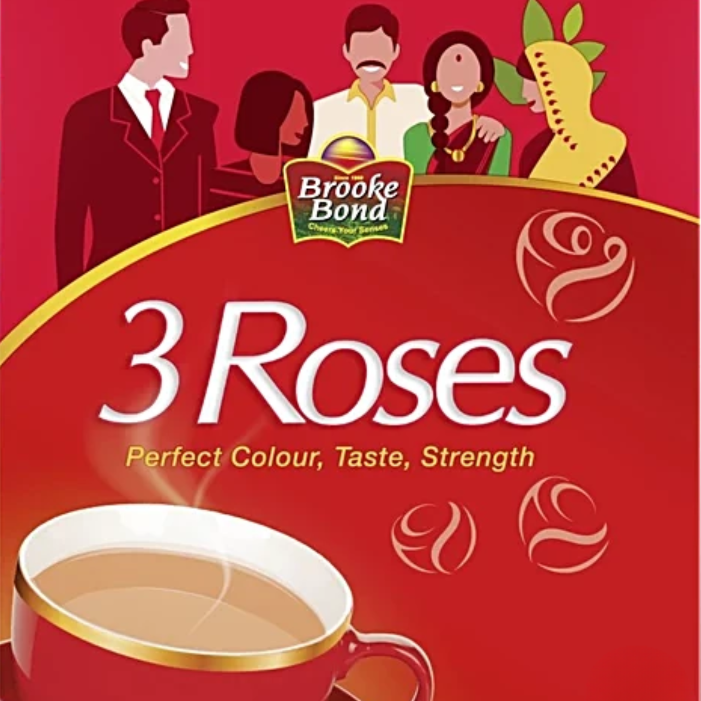 Red Label 3 Roses Tea 500 Gm.
