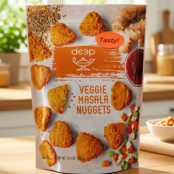 Deep Veggie Masala Nugget 380 Gm.