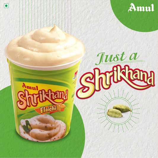 Amul Cardamom Shrikhand 500 gm.