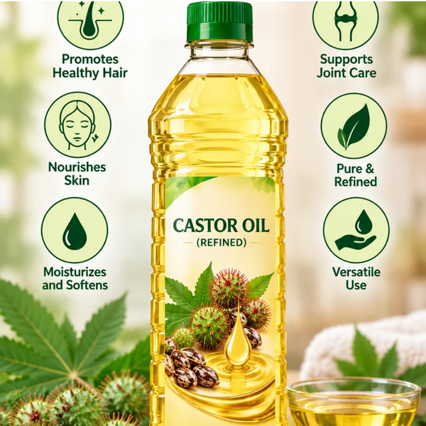 Castor Oil  (Refined) 100 ml.