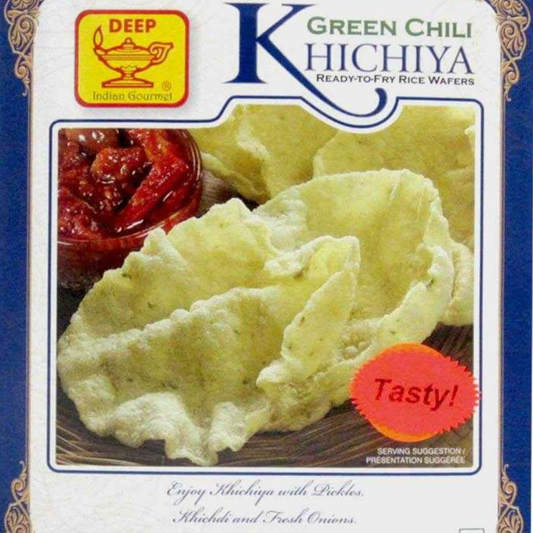 Deep Green Chilli Khichiya 7 Oz.