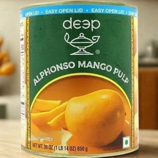 Deep Alphonso Mango Pulp 30 Oz.
