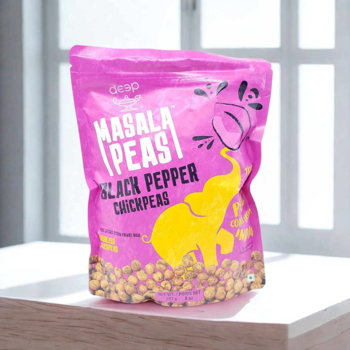 Deep Black Pepper Chickpeas 8 Oz.
