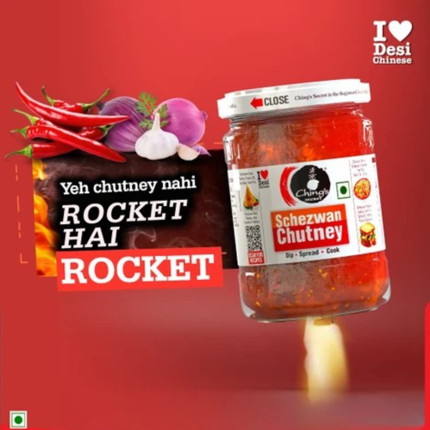 Ching's Schezwan Chutney 8.8 Oz.